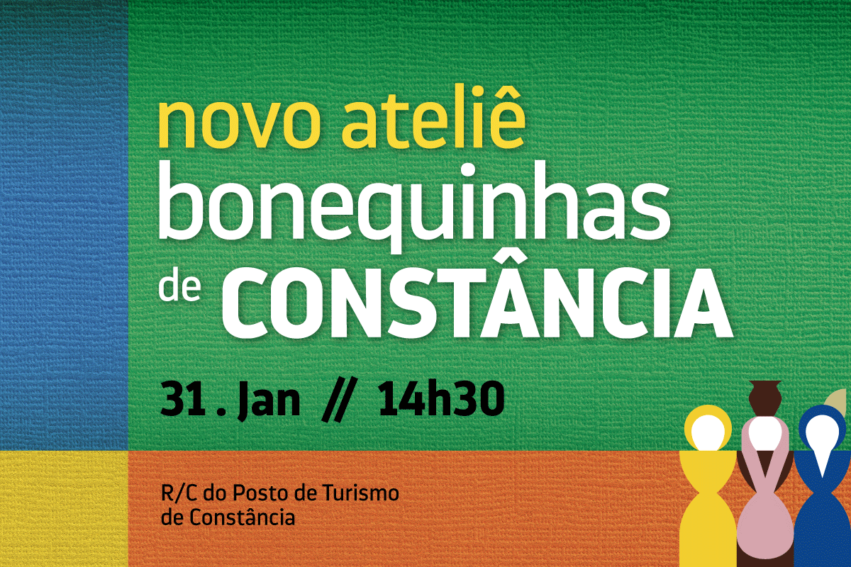 Novo ateliê  Bonequinhas de Constância  abre a 31 de janeiro, no centro histórico da vila